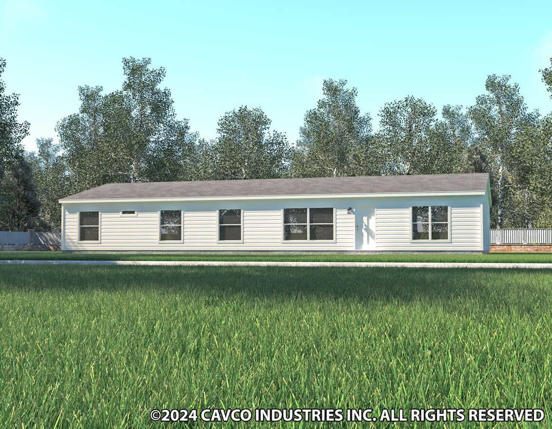 Rio grande elevation and exterior home features