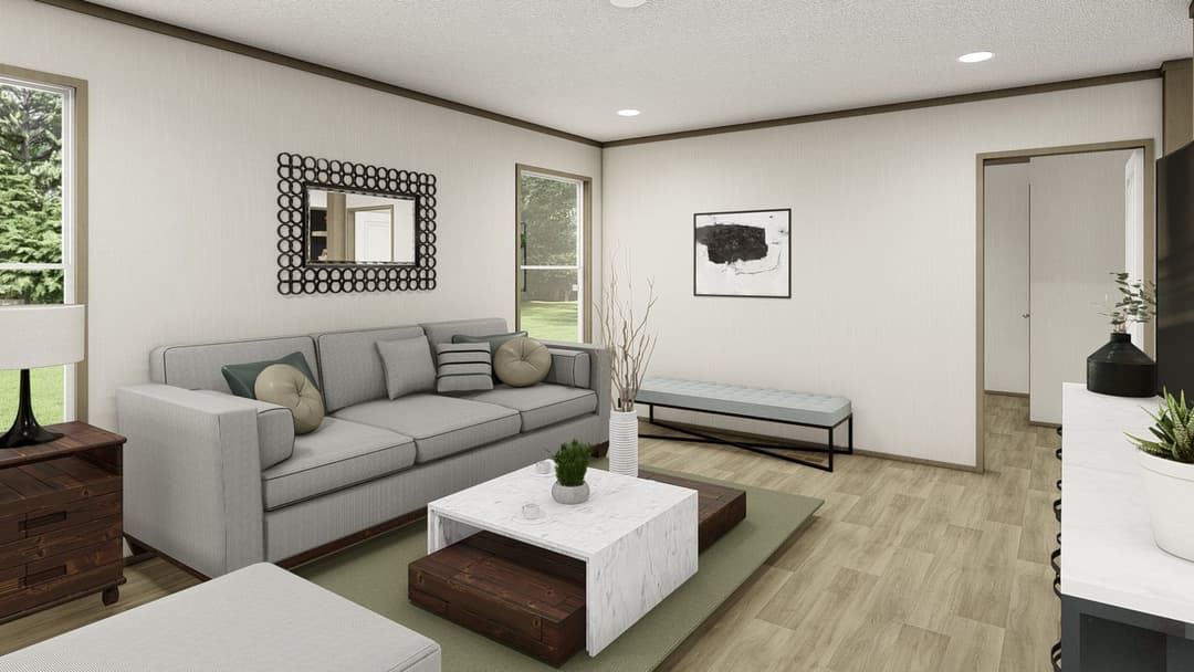 The southlake interior home features