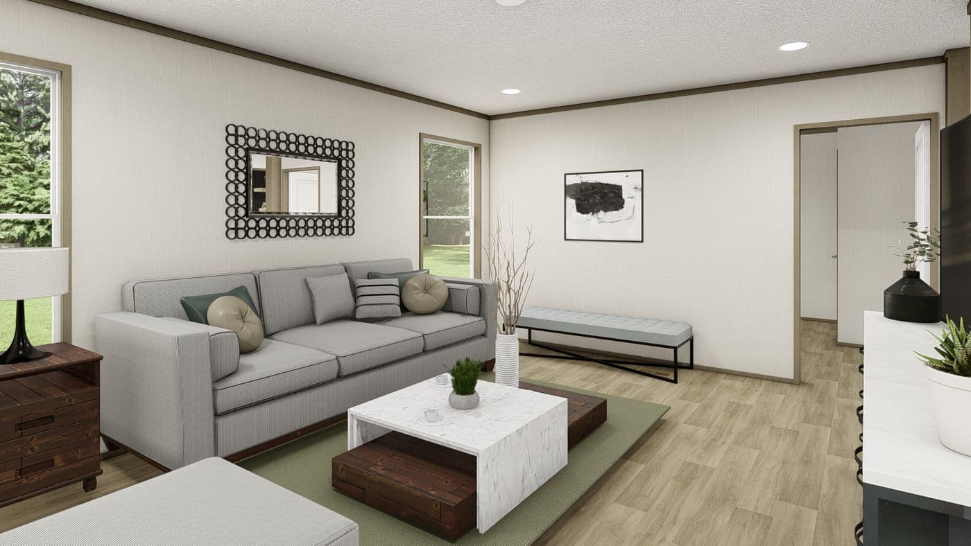 The southlake interior home features