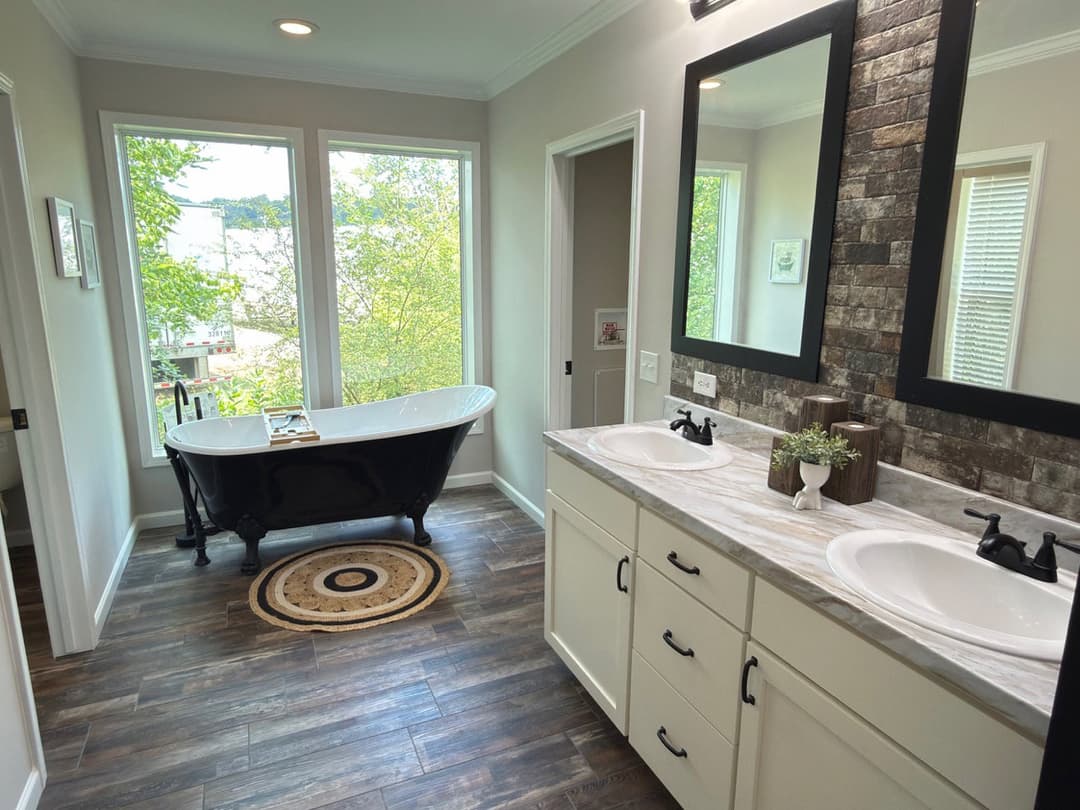 Woodside bathroom home features