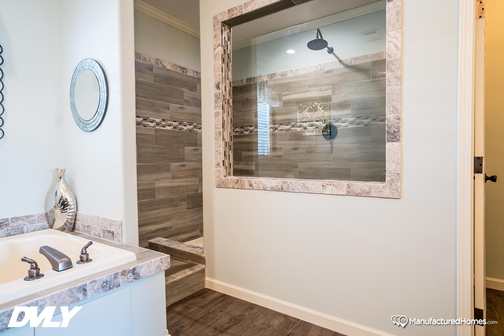 The millwood bathroom home features