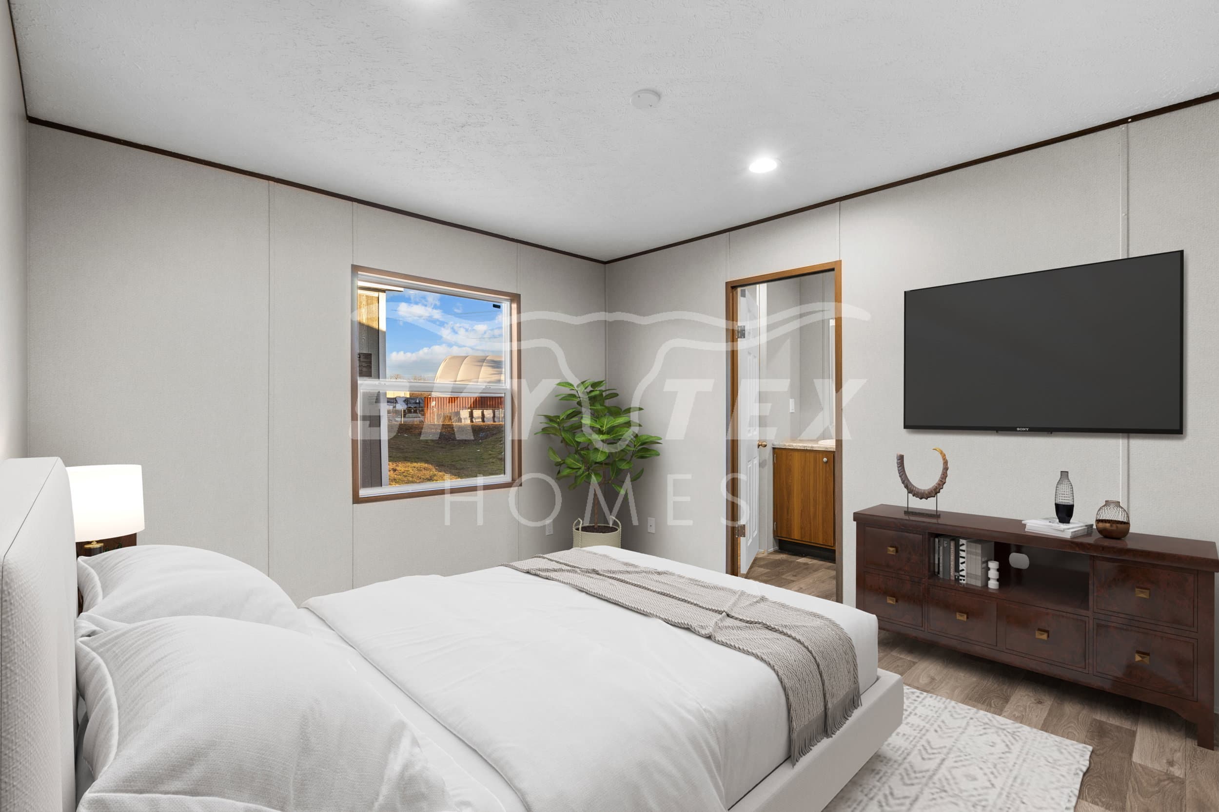 Dogwood bedroom home features
