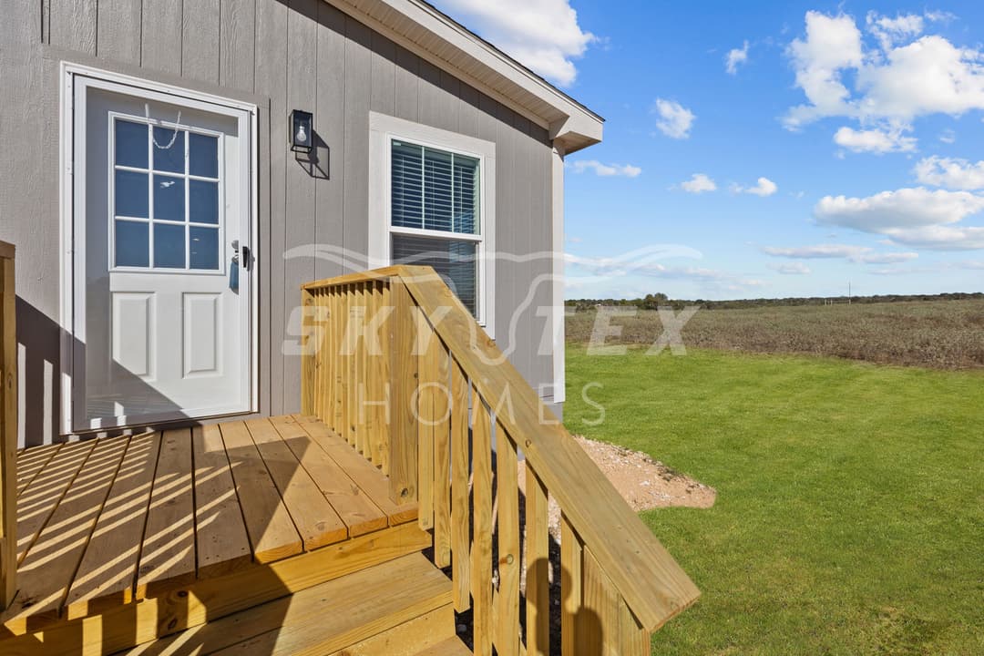 Rocket man exterior home features