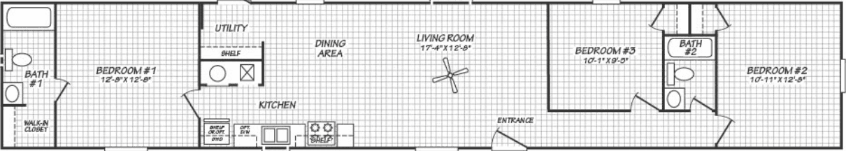 Chisum floor plan home features