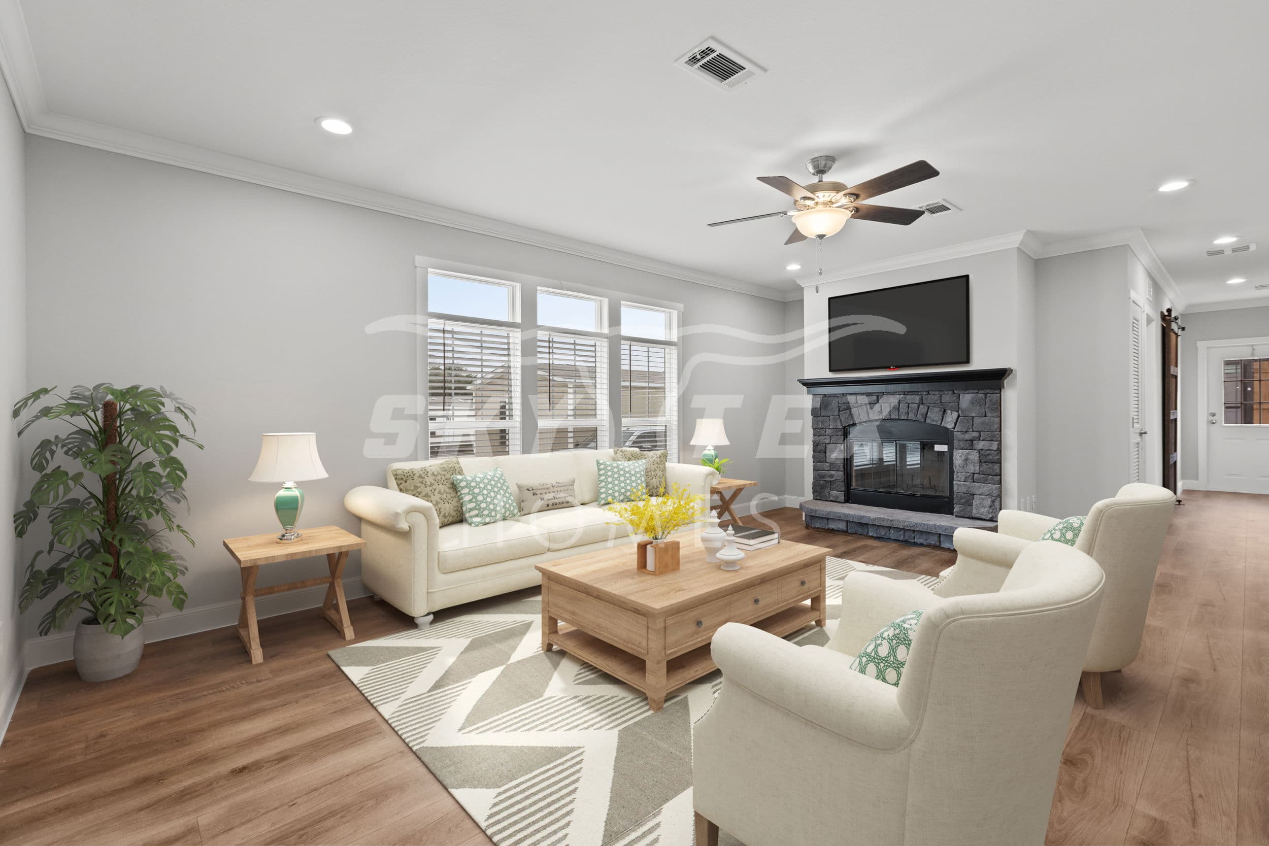 The atlas interior home features