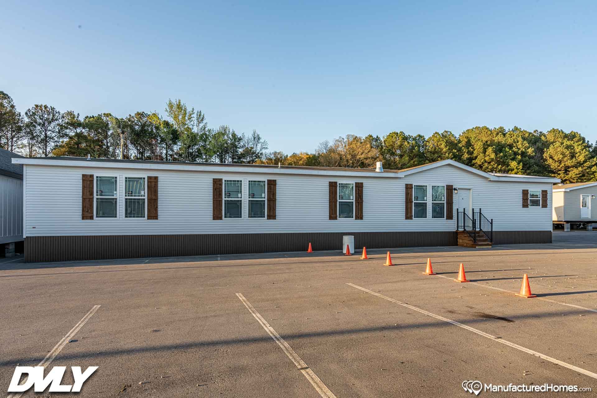 Orchard house elevation and exterior home features
