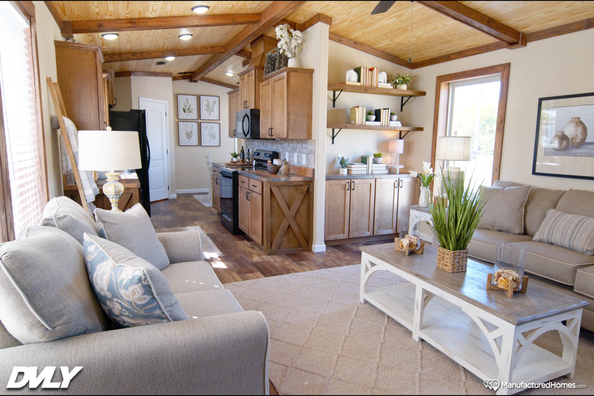 The lodge 3 interior home features