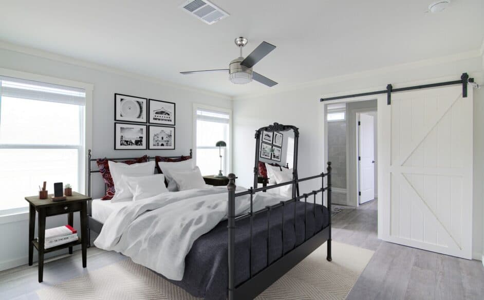 Vue s58-68m bedroom home features