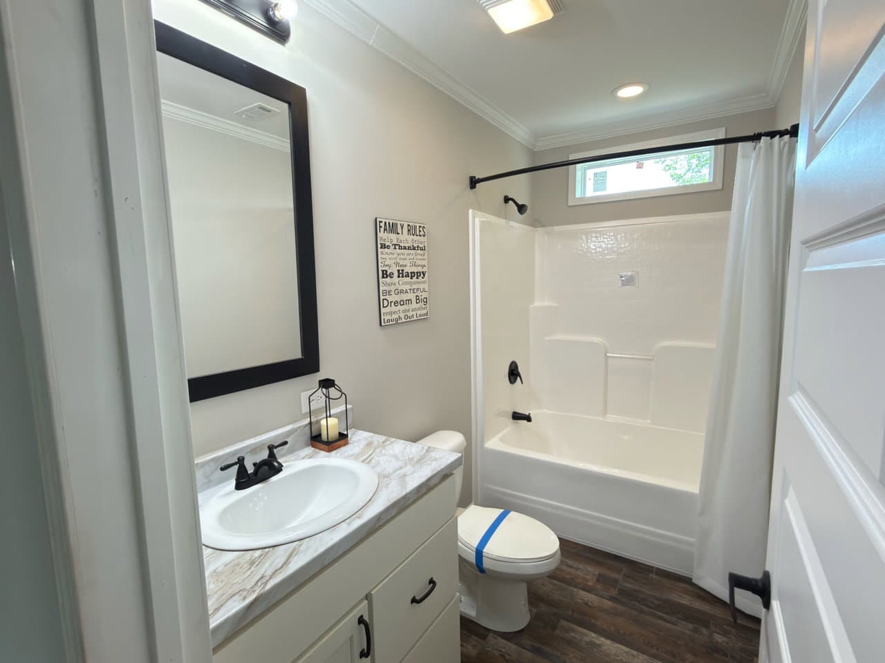 Woodside bathroom home features