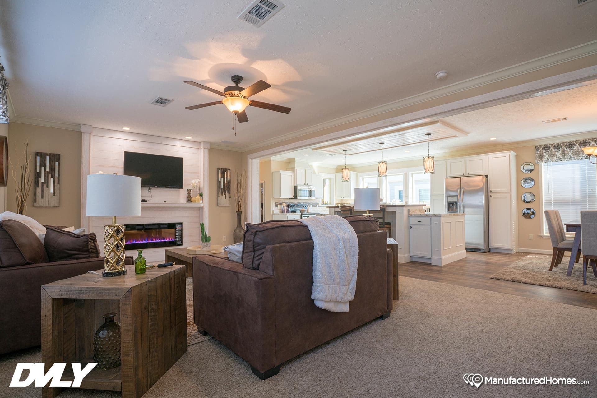 The avonlea interior home features