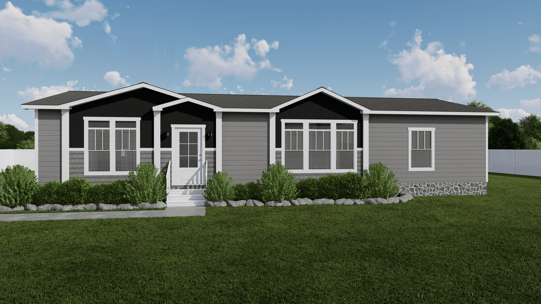 The adkins hero, elevation, and exterior home features