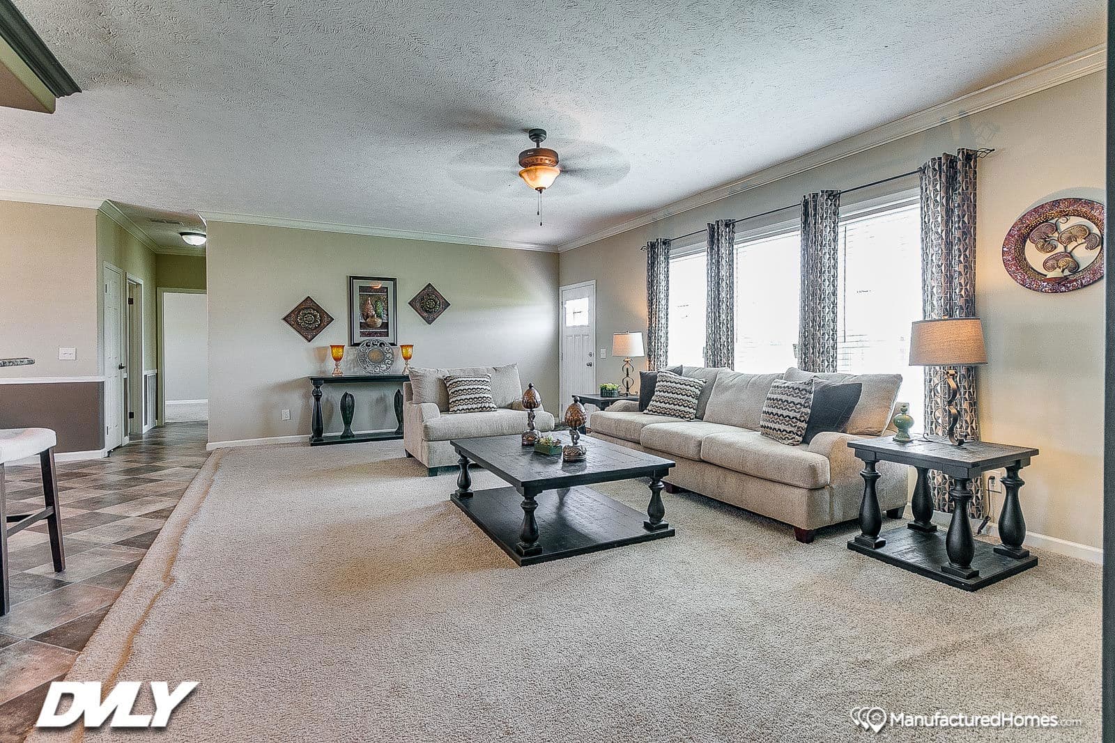 The legacy interior home features