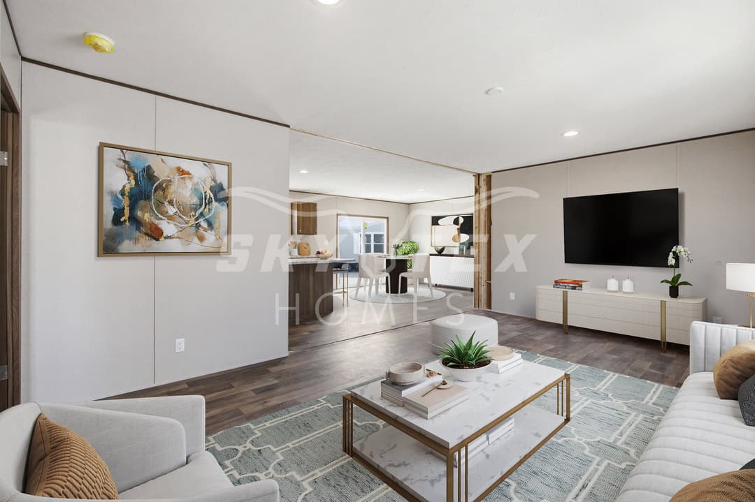 Redwood interior home features