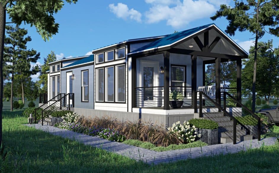 Starling d40ep8 elevation and exterior home features