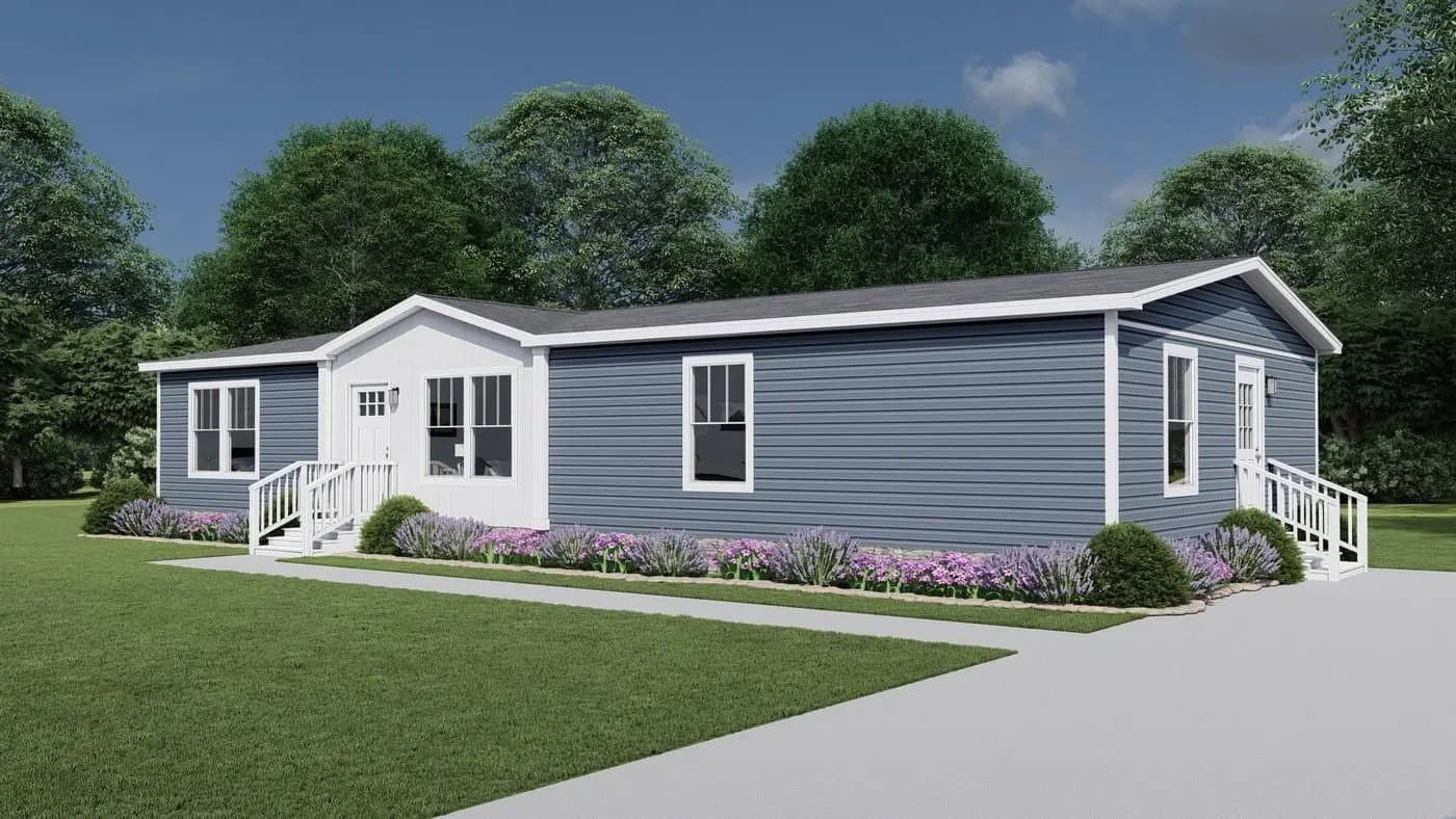 Lovely day hero, elevation, and exterior home features