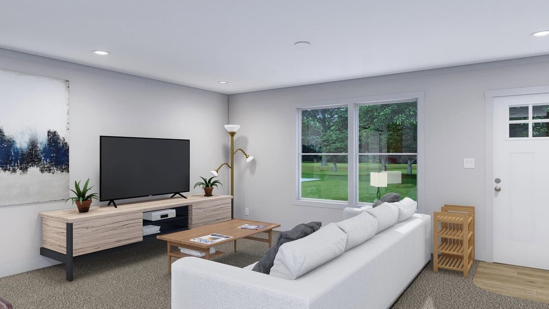 Lovely day interior home features