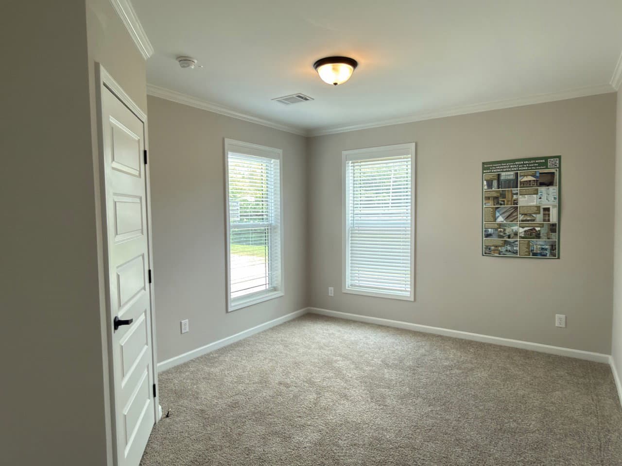 Woodside bedroom home features