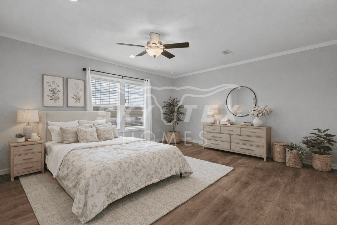 The atlas interior and bedroom home features