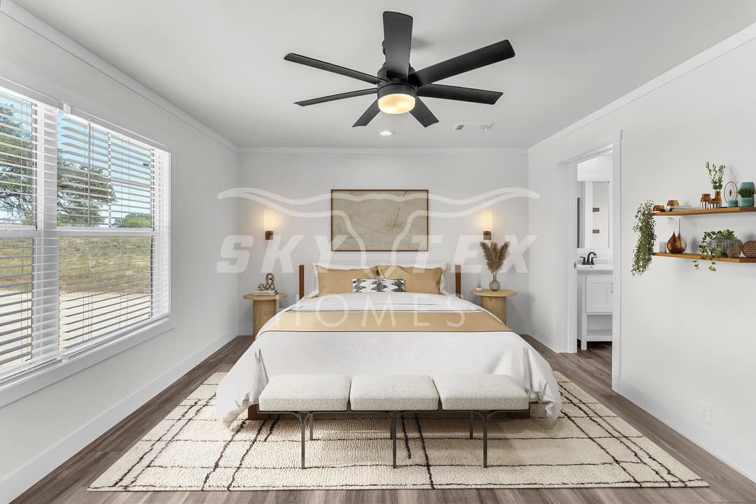 Isabella interior and bedroom home features