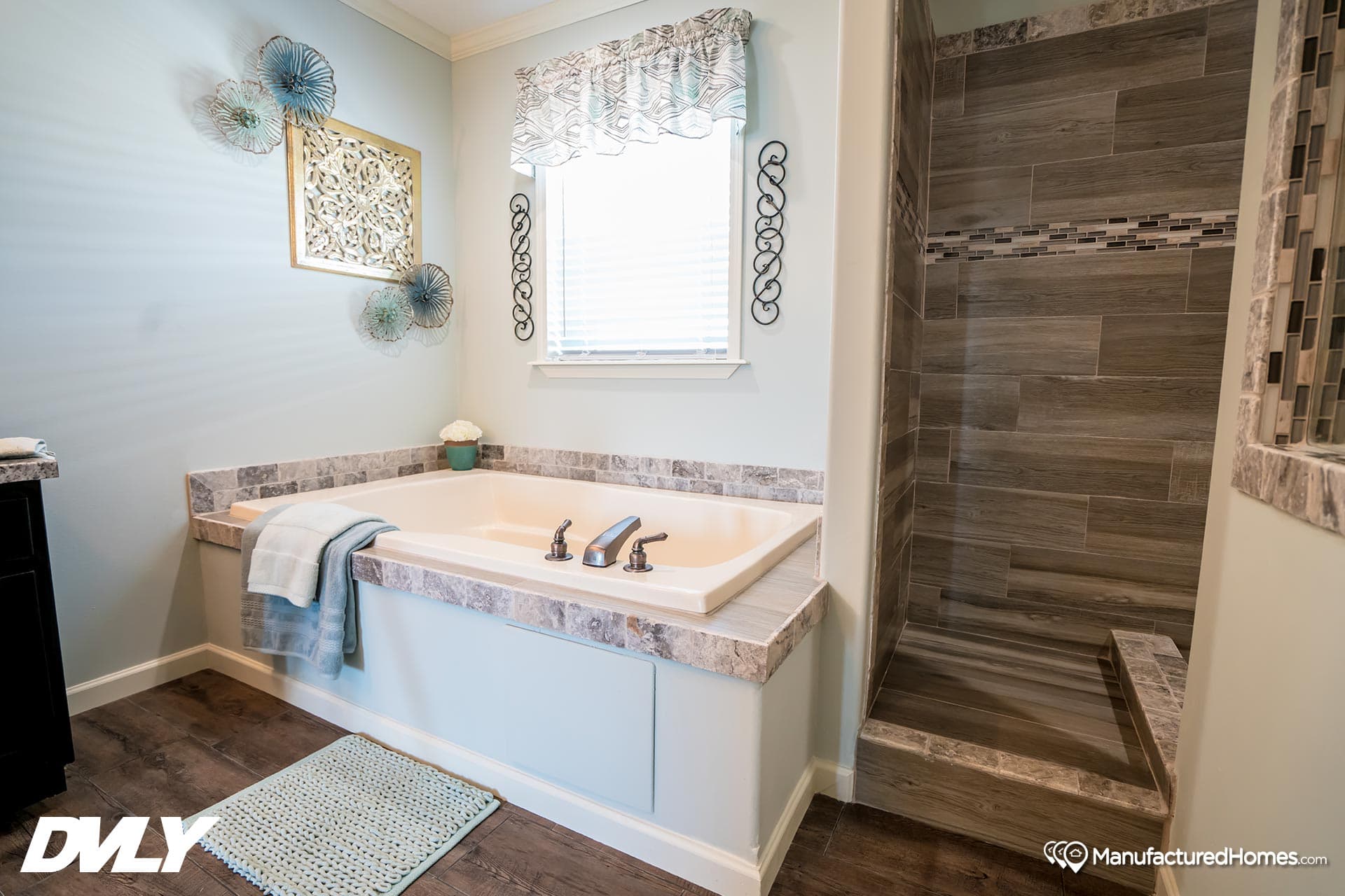 The millwood bathroom home features