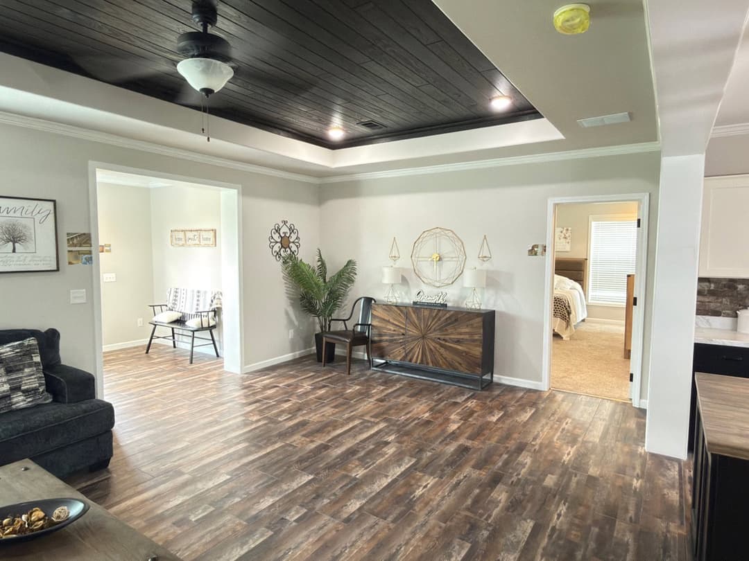 Woodside interior home features