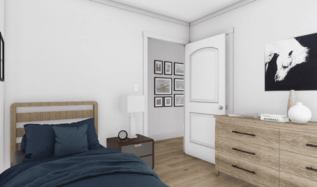 Angus bedroom home features