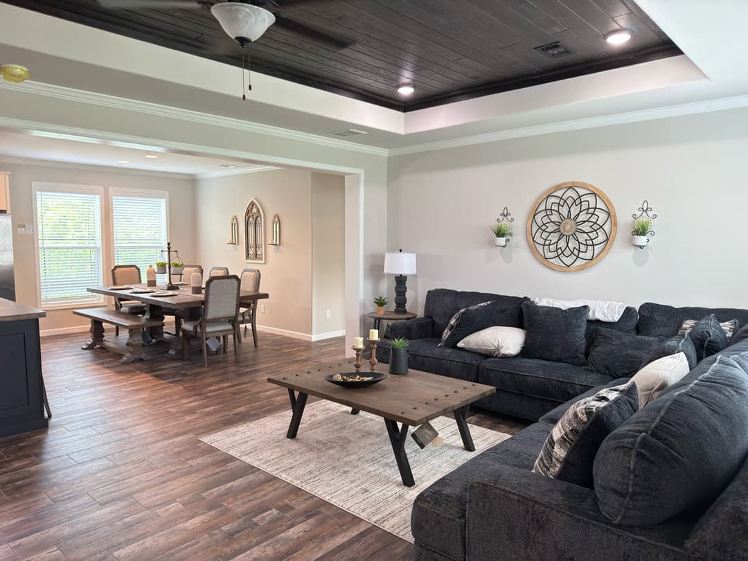 Woodside interior home features