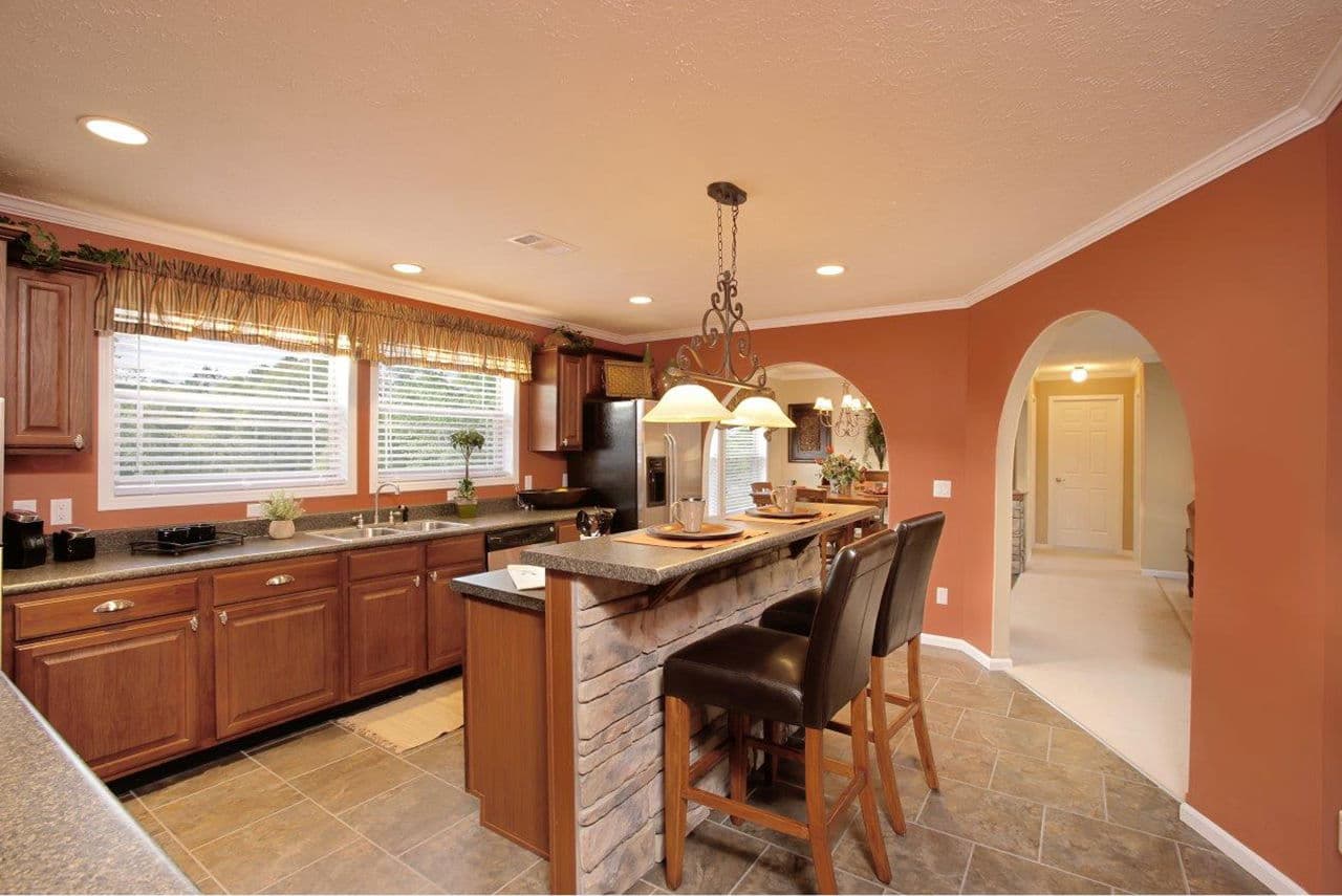 Cedar lake kitchen home features