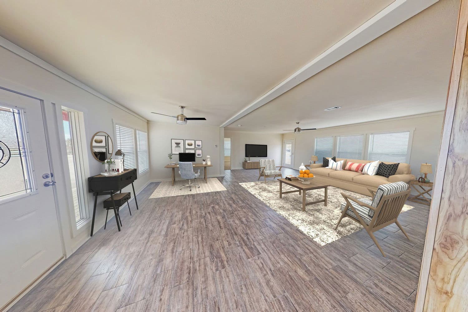 The ranch v74r interior home features