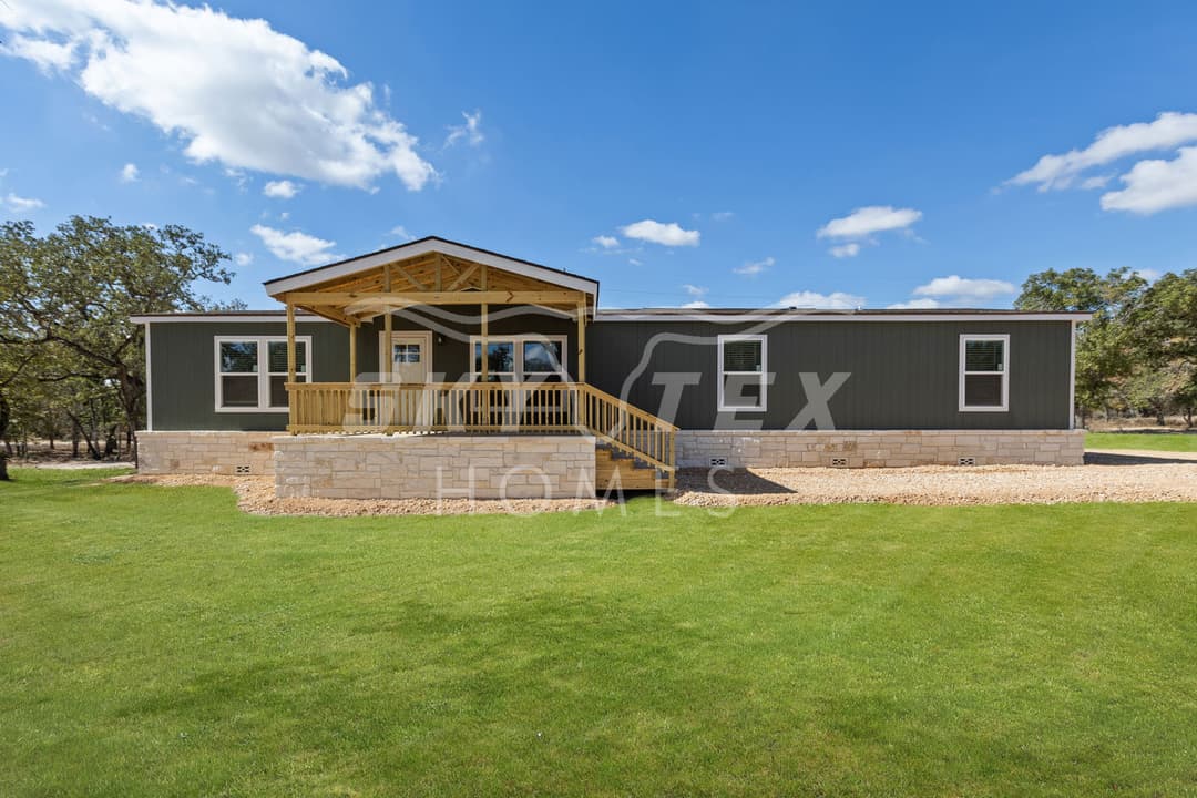 Crockett exterior home features