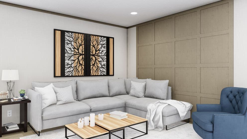 The southfork interior home features