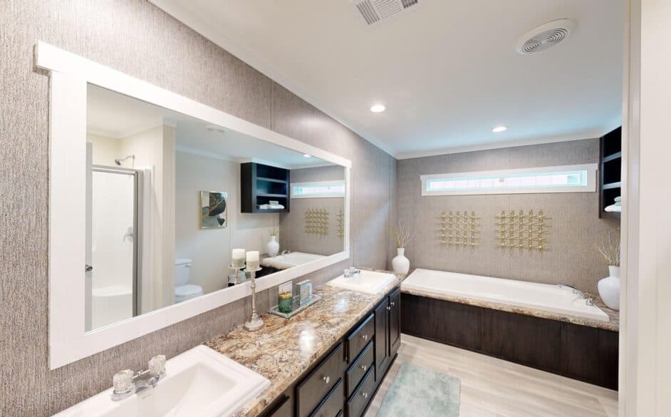 Hacienda p60s bathroom home features