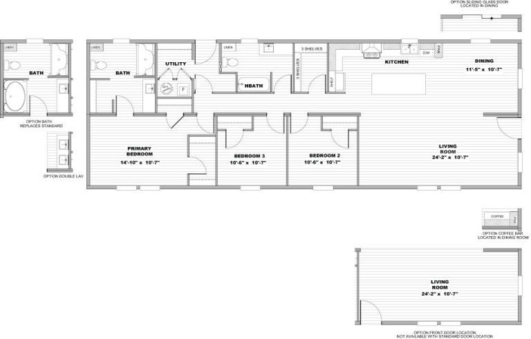 Blitz double wide manufactured home