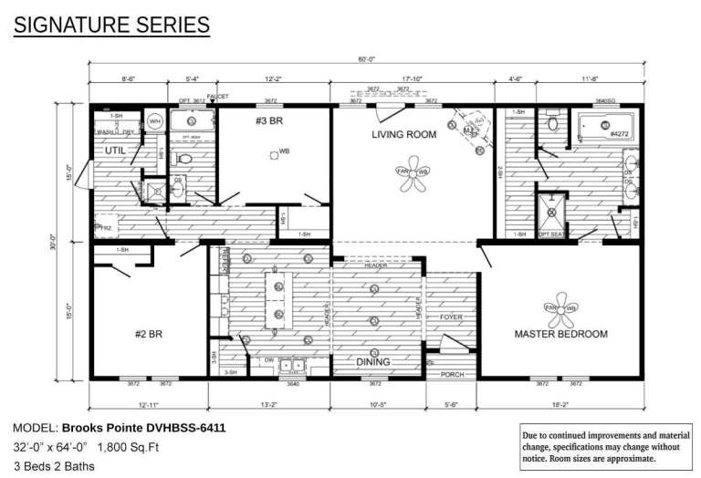 Brooks Pointe double wide manufactured home