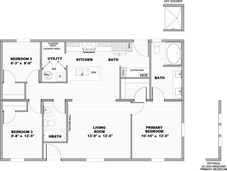 Drake double wide manufactured home