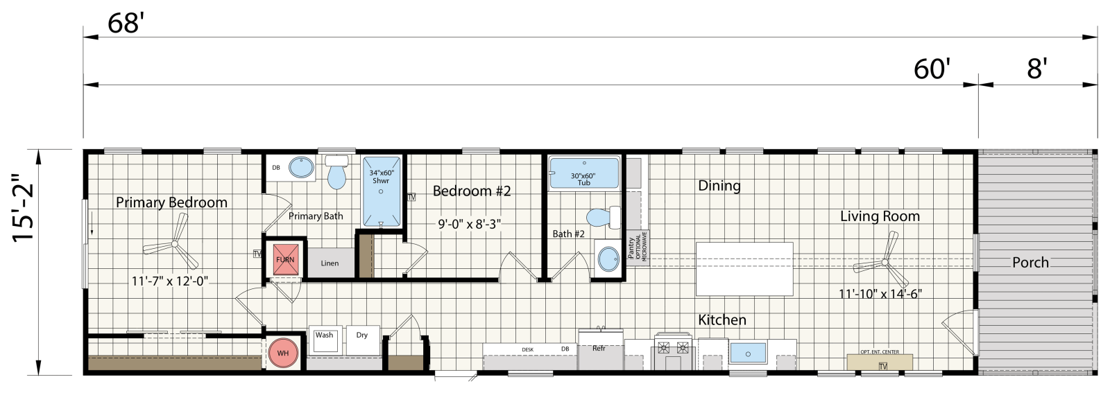 Innovation 1668H floor plan