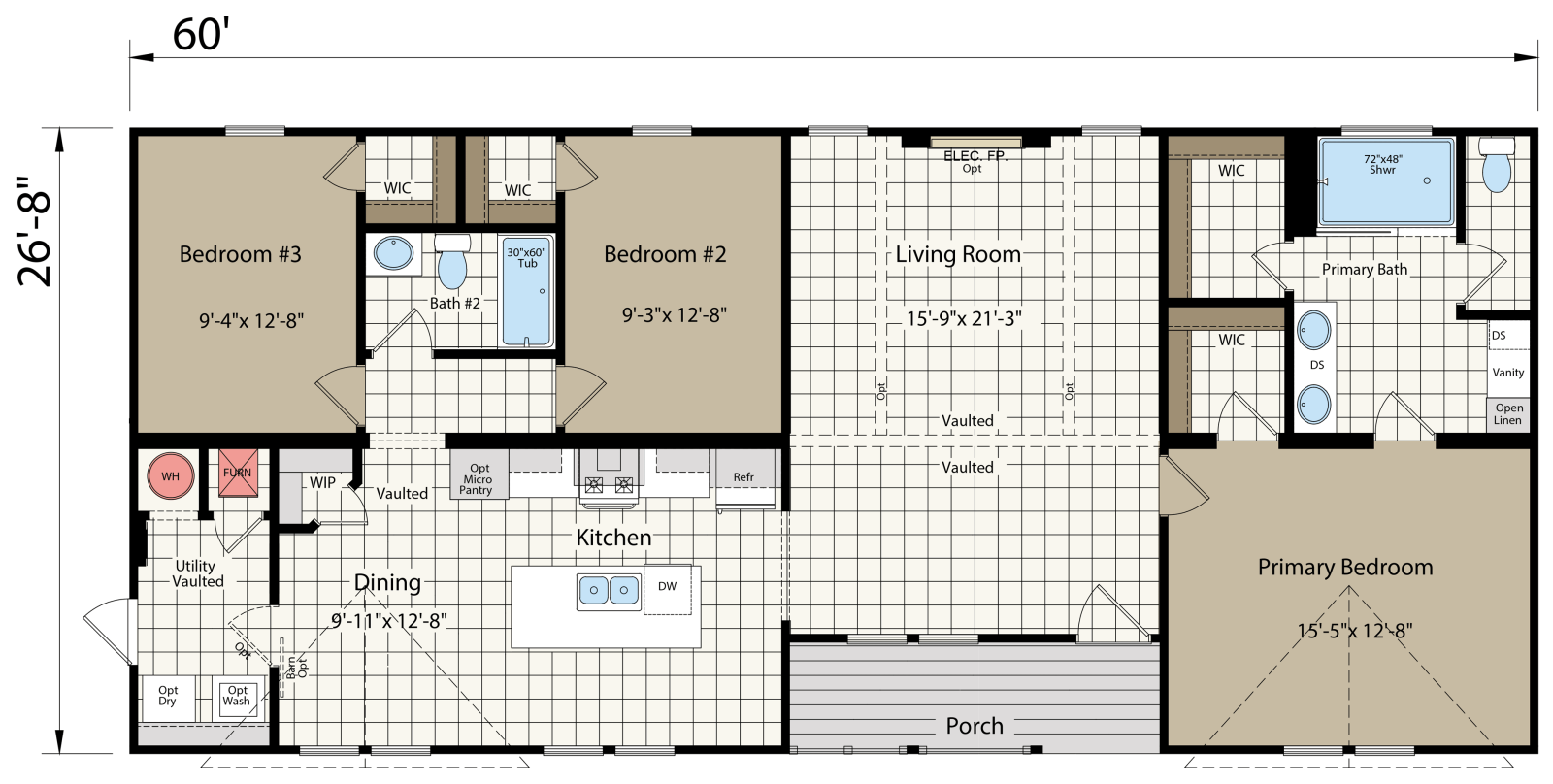 Innovation 2860H floor plan