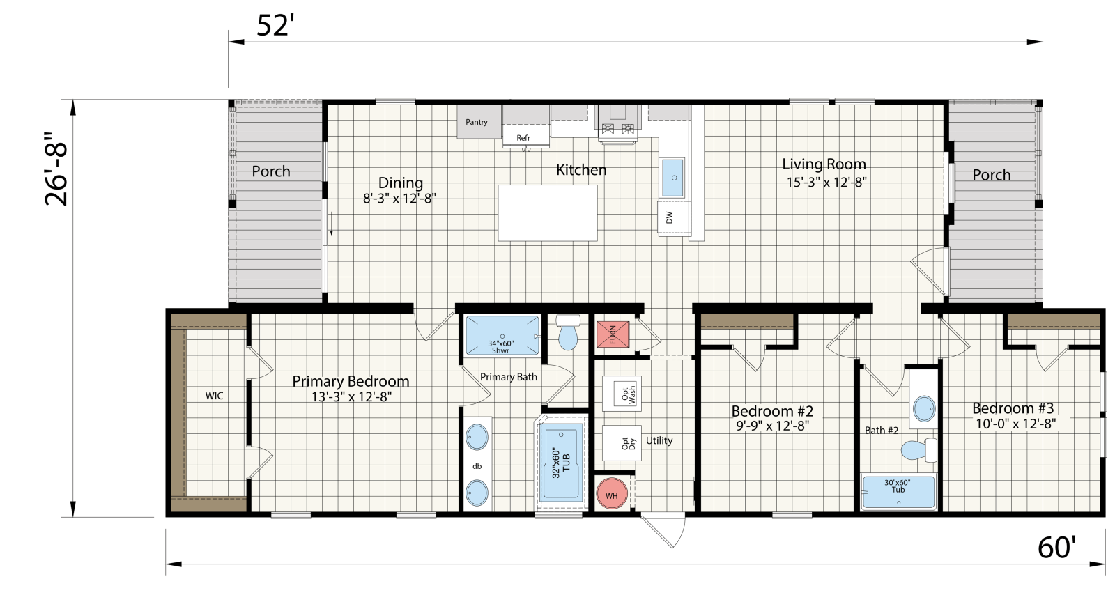 Innovation 2860S floor plan