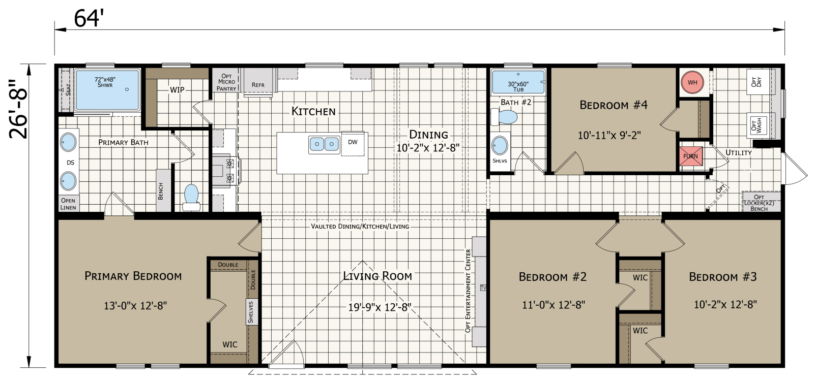 Innovation 2864H floor plan