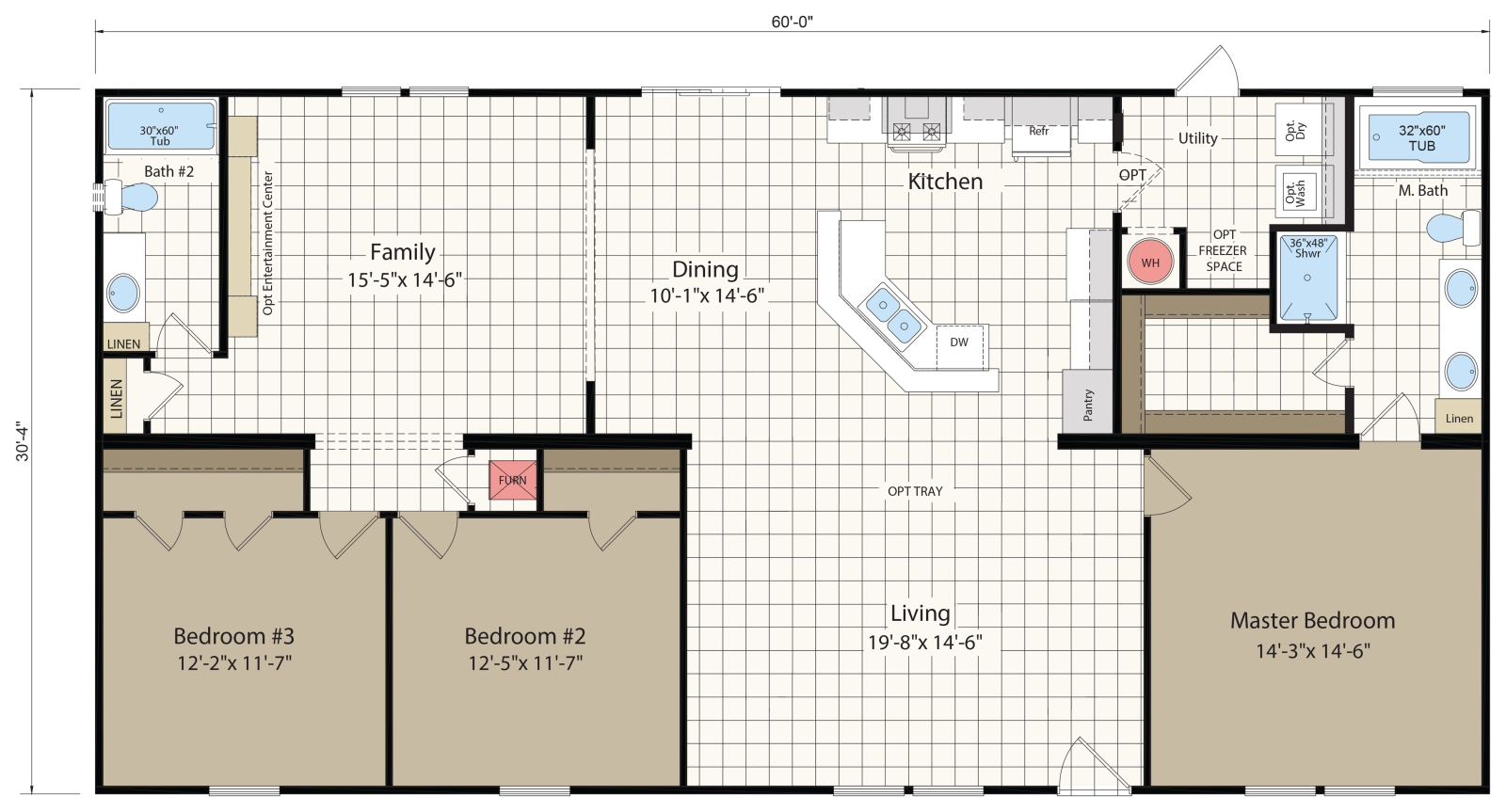 Innovation 3260C floor plan