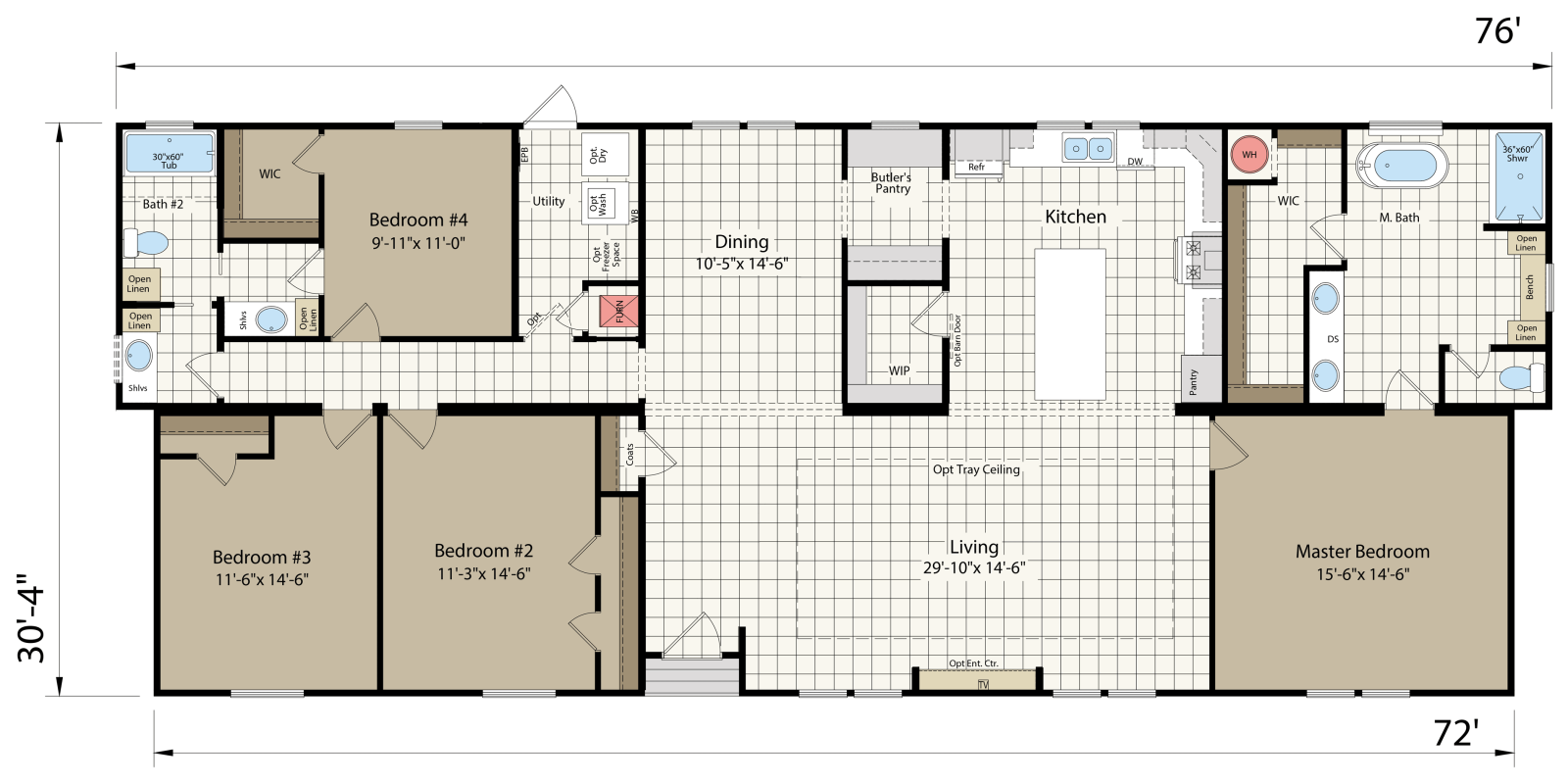 Innovation 3276N floor plan