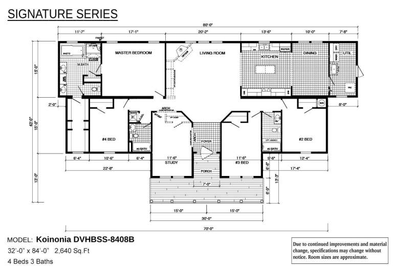 Koinonia B double wide manufactured home