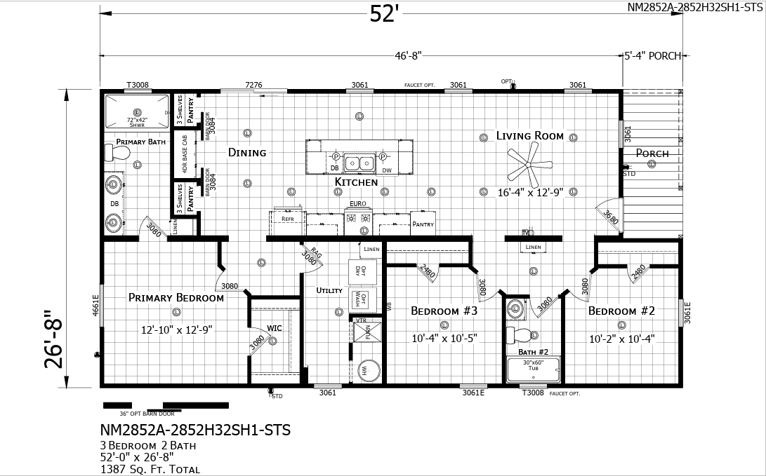 NM2852A floor plan