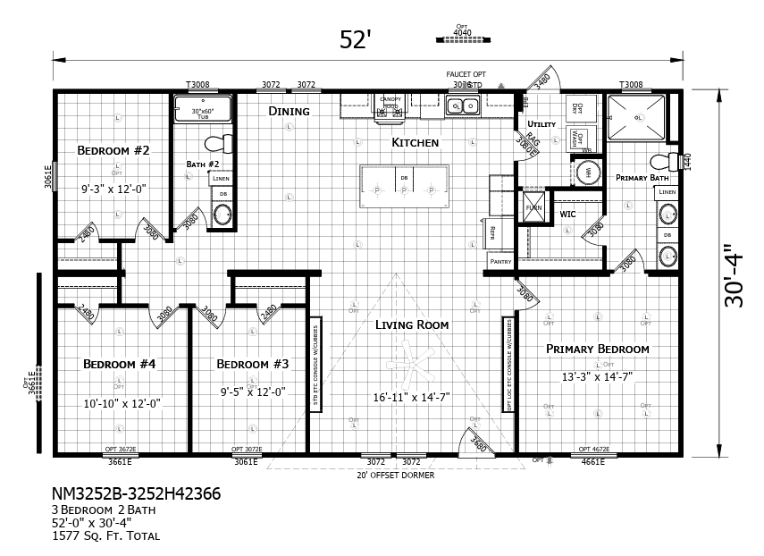 NM3252B floor plan