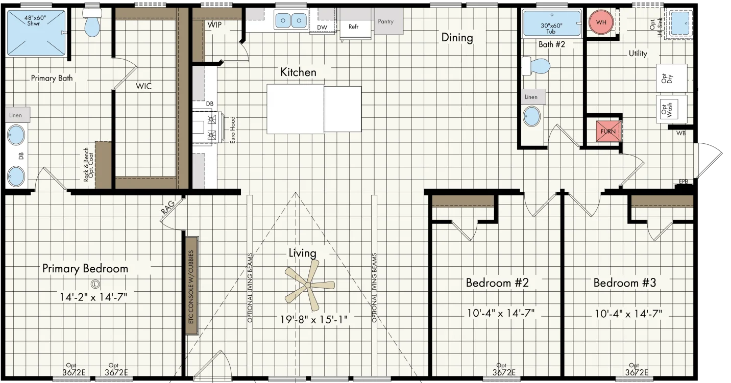 NM3256F floor plan