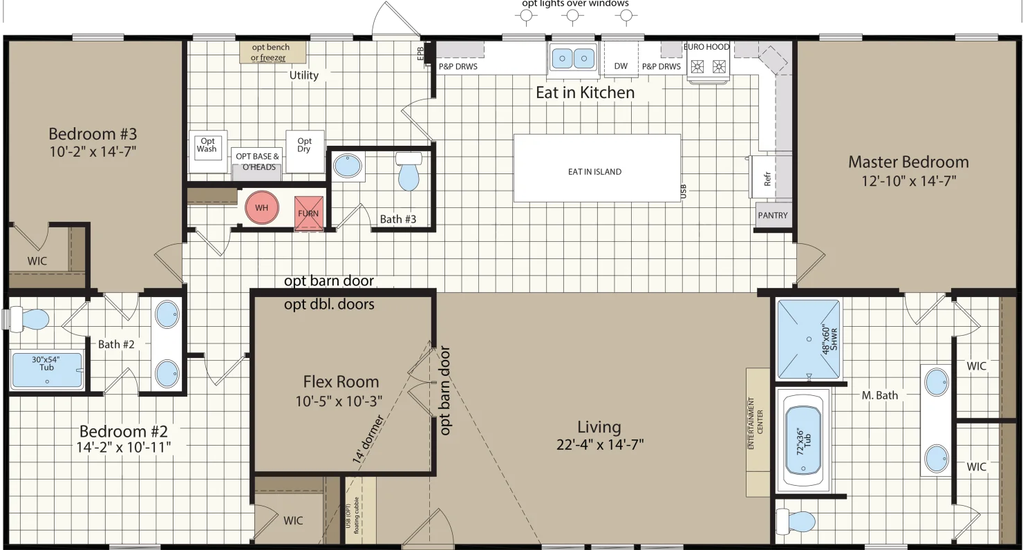 NM3260F floor plan
