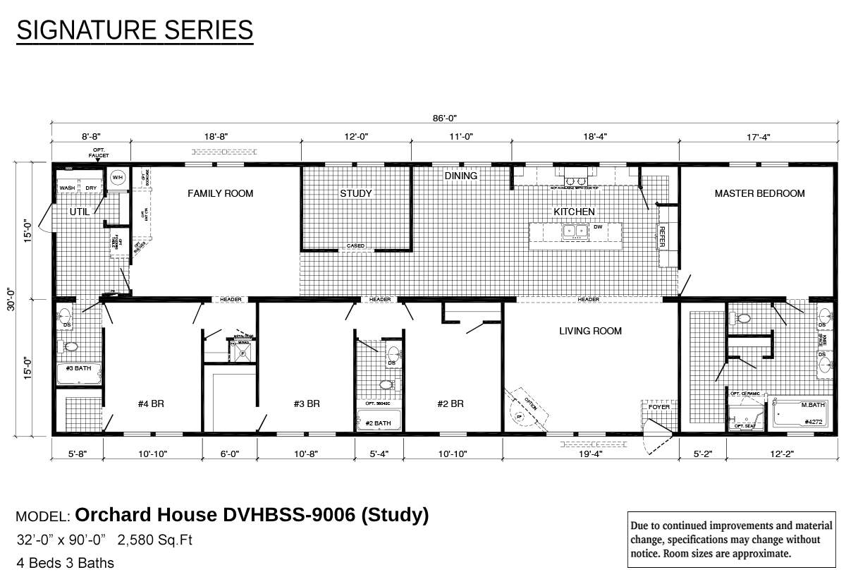 Orchard House (Study) floor plan