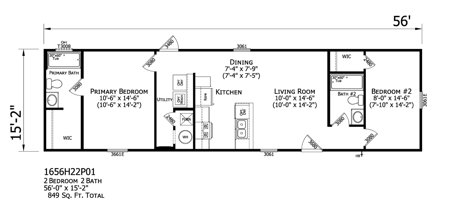 Prime Barkley 135 floor plan