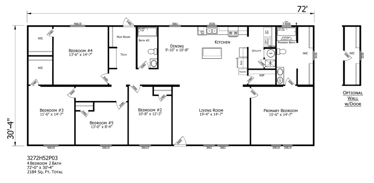 Prime Woodford 135 double wide manufactured home