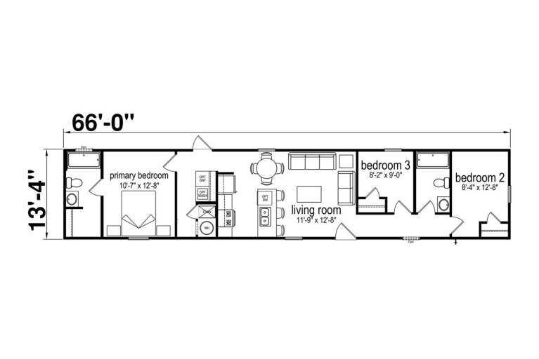 Prime Zenith 135 single wide manufactured home